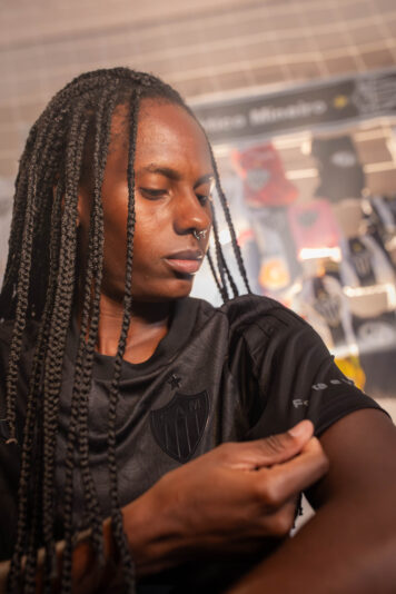 Camisa Feminina Atlético Mineiro All Black 2025 – Legado Alvinegro