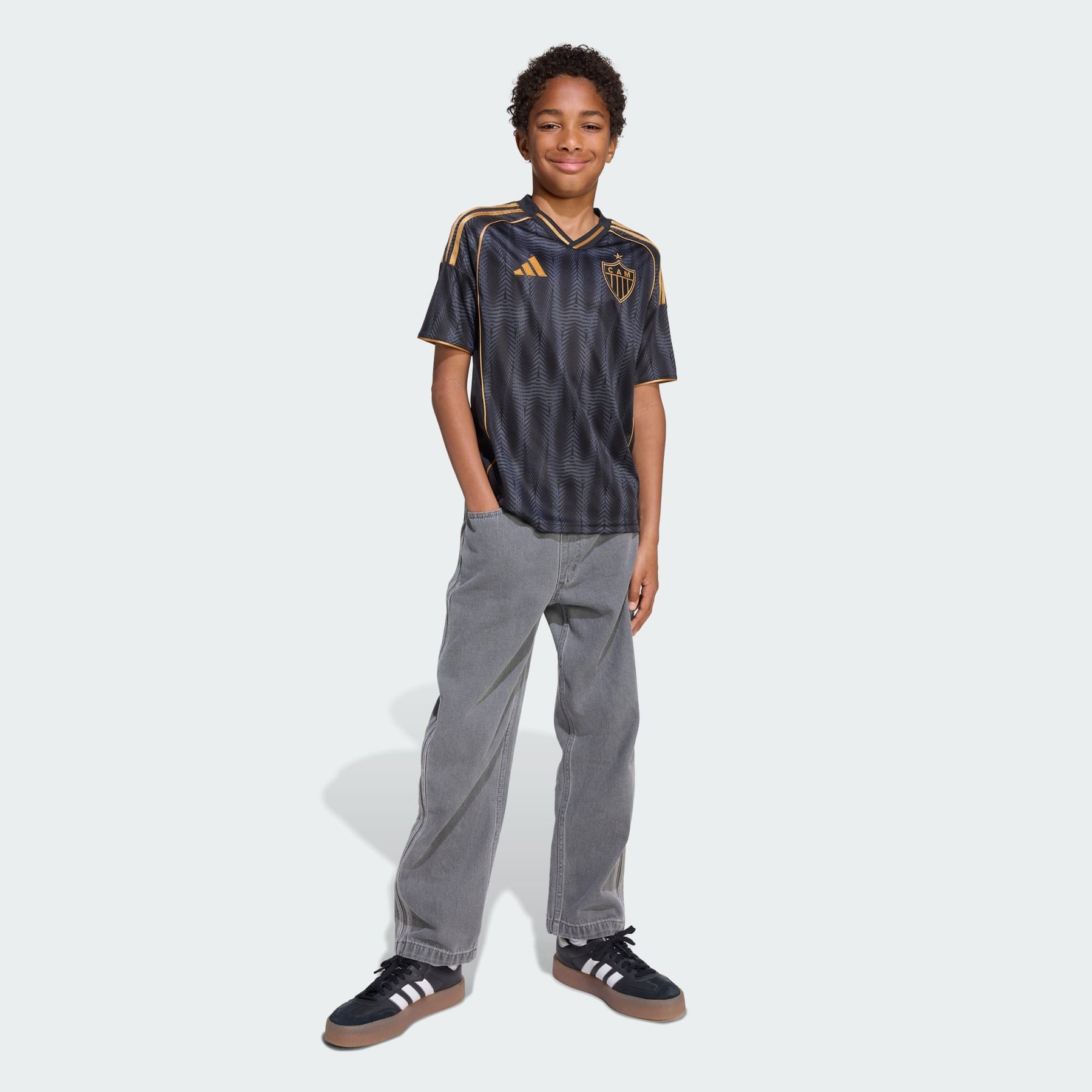 Camisa Infantil adidas Atlético Mineiro 2025 - Jogo 3